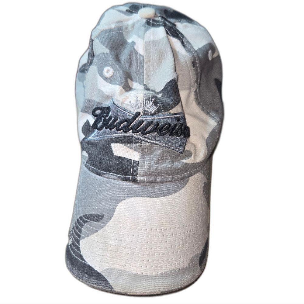 Budweiser Camo Baseball Cap